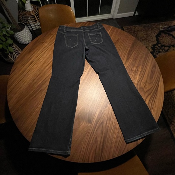 Lane Bryant Genius Fit bootcut dark wash. Size 16 Regular. - Picture 3 of 11